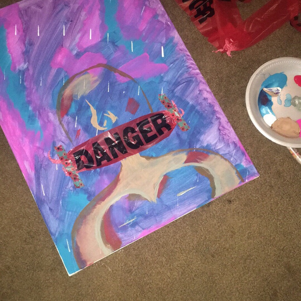 Some serious Ent painting